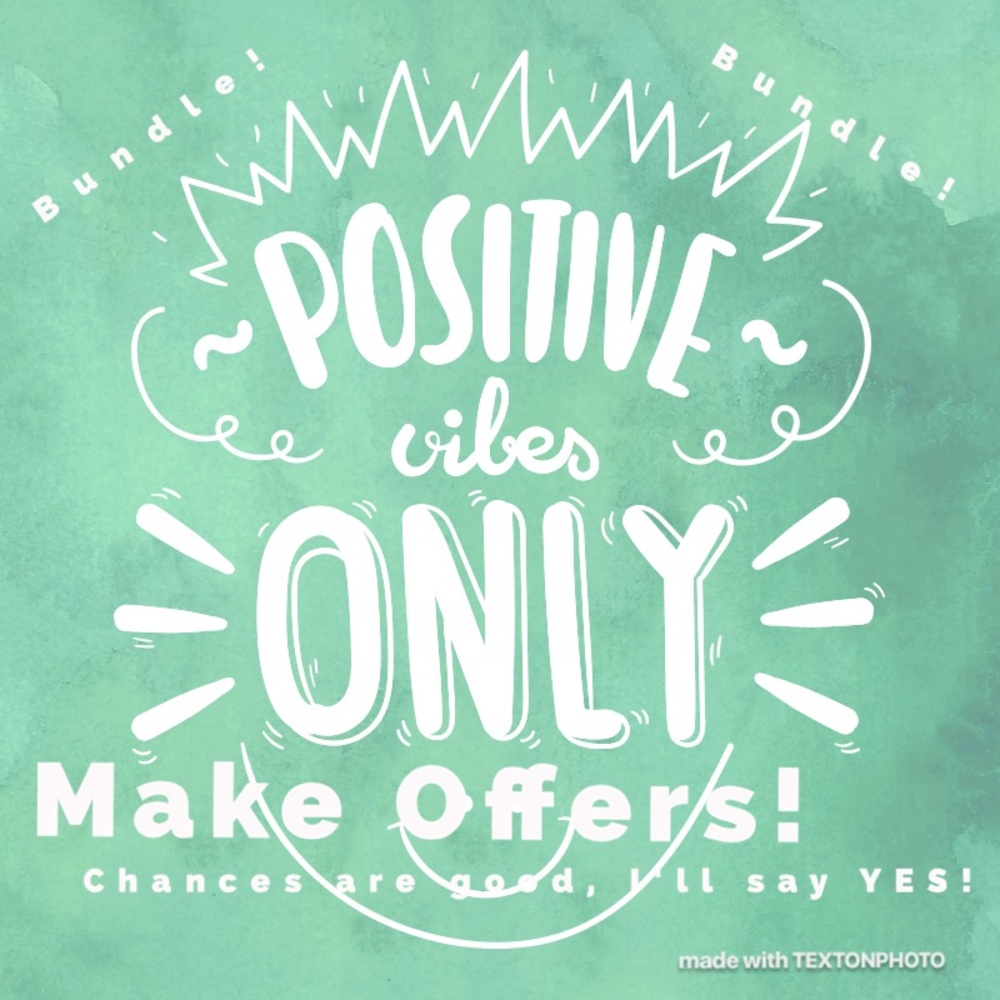 Reasonable offers will be accepted! ♥️